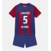 Barcelona Inigo Martinez #5 Barnkläder Hemma matchtröja till baby 2023-24 Kortärmad (+ Korta byxor) Billigt